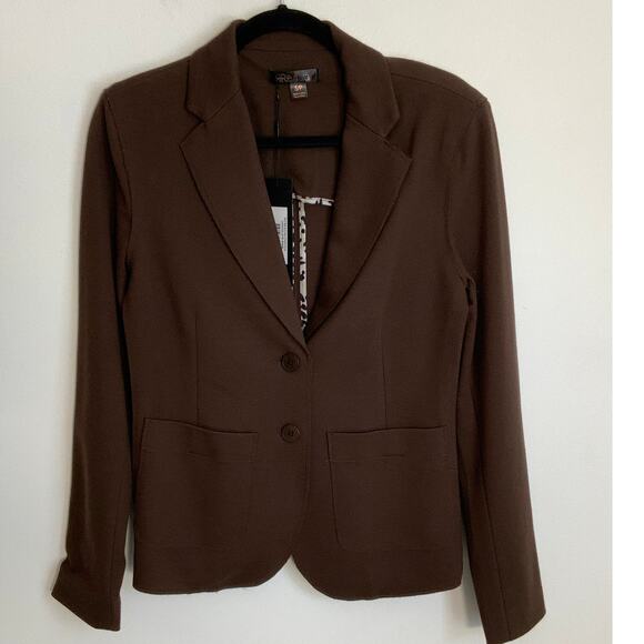 Renuar Brown Blazer NWT size small‎ - Picture 1 of 6